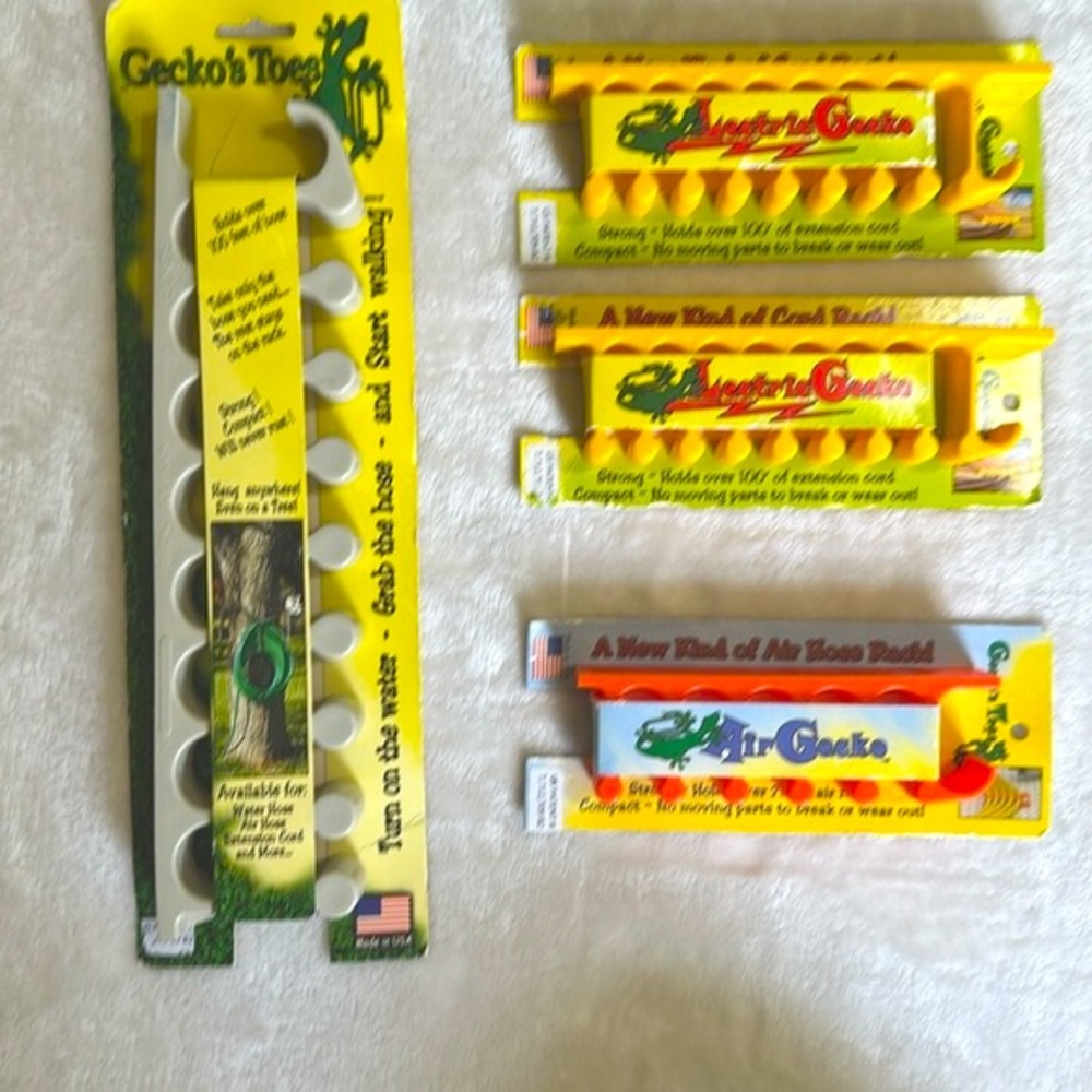 Gecko’s Toes Air, Electric and Hose racks